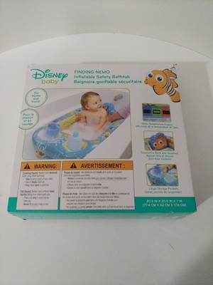 disney nemo inflatable safety bathtub