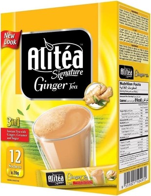 Power Root Alitea 3In1 Classic ginger Tea 20g sugar and natural ginger powder