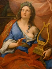 oil painting 100% handpainted on canvas "   Euterpe"