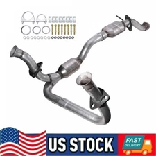 For 2001-2004 Chevrolet S10 GMC Sonoma 4.3L V6 Front Y Pipe Catalytic Converter