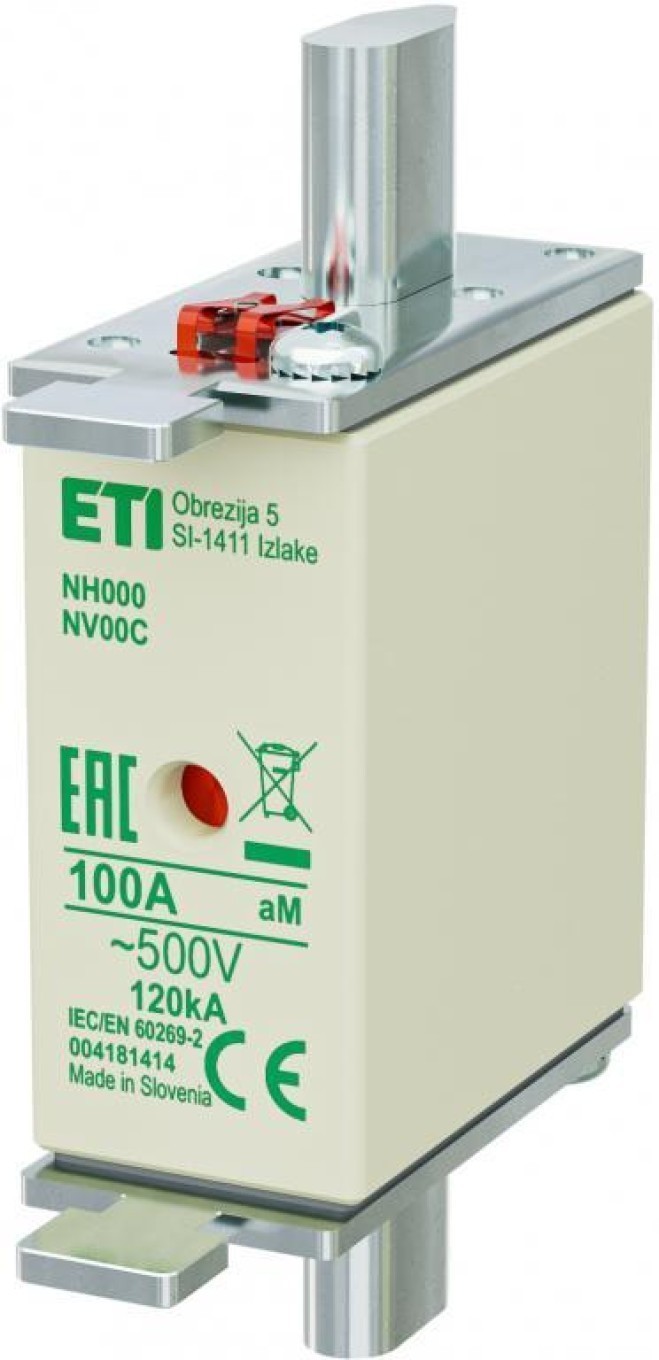 Fuse Block NH000 100A aM 500V 004181414 WT-NH