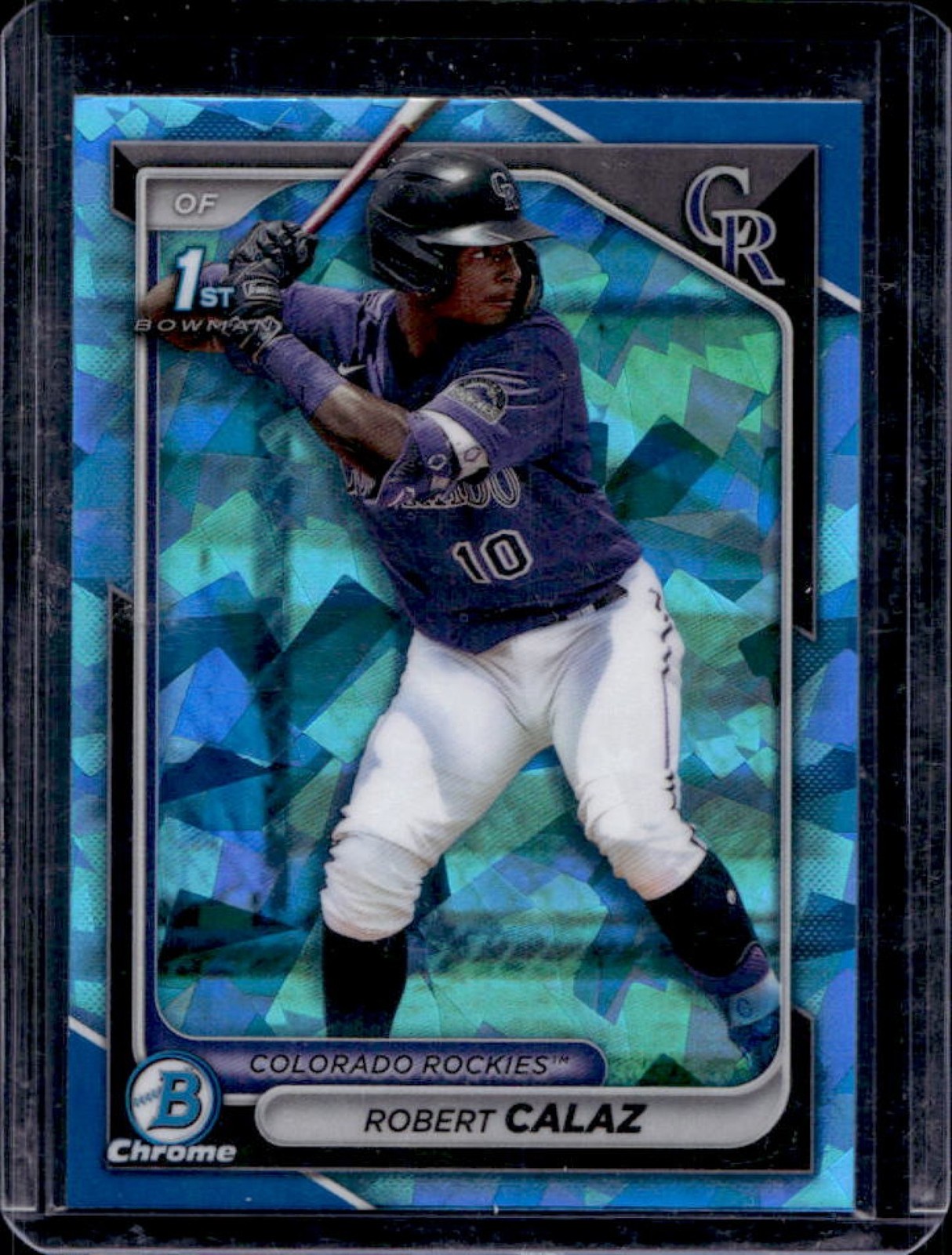 2024 Bowman Sapphire Robert Calaz Chrome 1st #BCP-131 Rockies