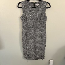 Calvin Klein Black and White Women's Dress