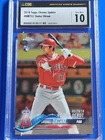 2018 Topps CHROME Update #HMT32 Shohei Ohtani Rookie Card (CSG Graded 10 GEM)