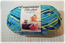 Bernat Baby Blanket Yarn Big Ball Surf Varg 220 yds