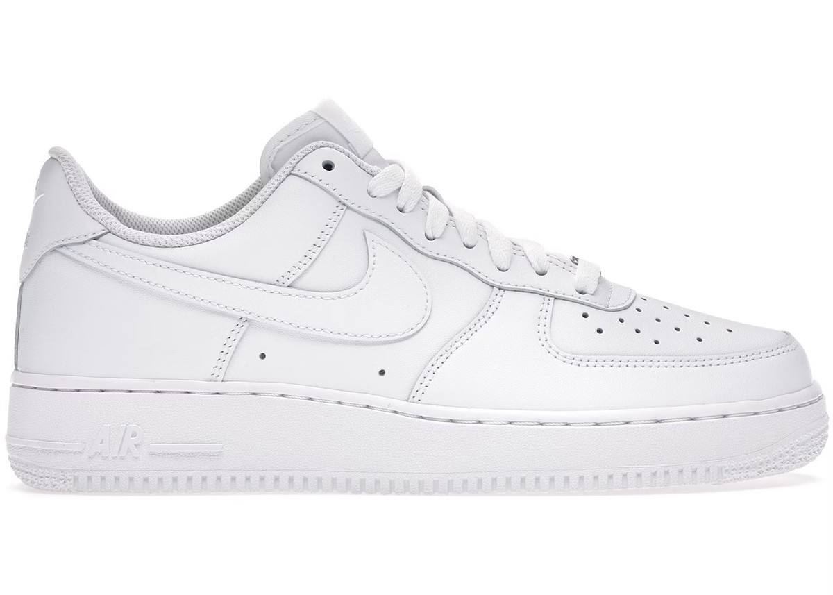 Nike Shoes Mens 10.5 Air Force 1 Sneakers Casual Lifestyle White Lace Up Trainer Nike Air Force 1 Low Men main image 2