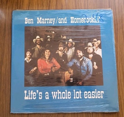 Ben Marney & Homecookin' - Life's A Whole Lot Easier Vinyl LP Record 1980 Sealed