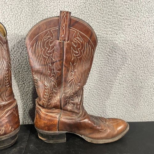 Tony Lama Vintage Cowboystiefel Herren 10 C #2961 Western Arbeitsstiefel - Bild 5 von 16