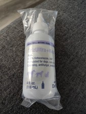 TrizULTRA Keto Flush 4oz Antifungal Ketoconazole Ear Rinse Dogs/Cats Exp07/2027