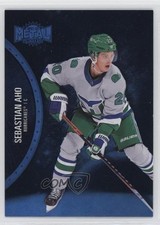 2021 Skybox Metal Universe Alternate Jersey Blue Spectrum Sebastian Aho #110 1q2