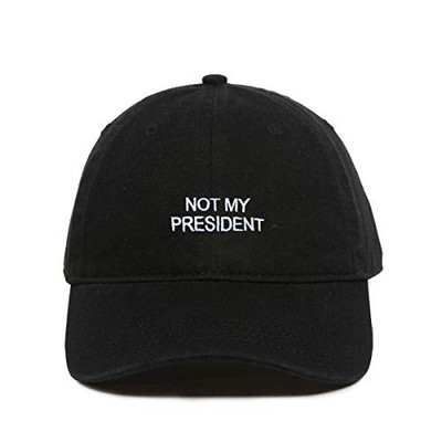 Not My President Baseball Cap Embroidered Cotton Adjustable Dad Hat