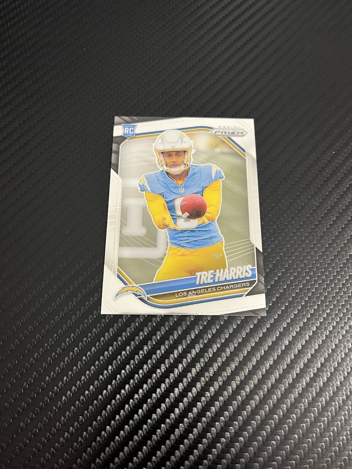 Panini Prizm 2025 Tre Harris Rookie Football Card 371 Los Angeles Chargers