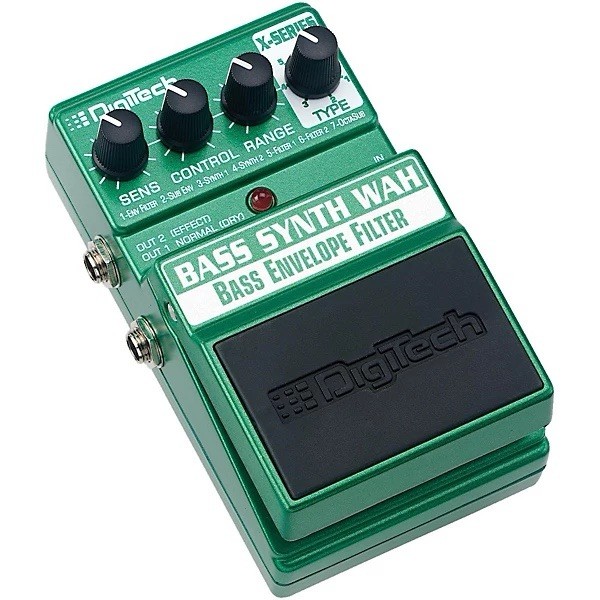 DigiTech Bass Synth Wah Envelope Filter Bass Effects Pedal X