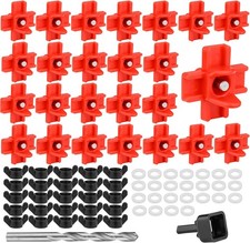 Chicken Water Nipples, 15 Pcs Horizontal Poultry Automatic Waterer Nipples