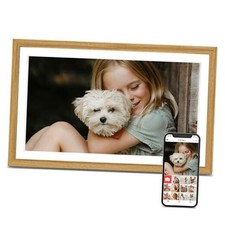 Digital Picture Frame, Frameo 15.6 Inch Large Digital Photo Frame WiFi, 1920 