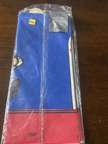Tovaglia Mario Nintendo 1989 originale 54x102 nuova in confezione - Foto 5 di 7