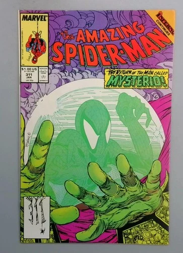 Amazing Spider-Man #311 VF+ Mysterio, McFarlane Marvel 1989
