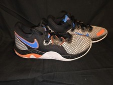 Nike Renew Elevate 2 Mens Sz 13 CW3406-003 Basketball Shoes Black Orange Blue