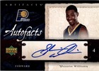 2007-08 Artifacts Autofacts #AFSW Shawne Williams Auto - BSK