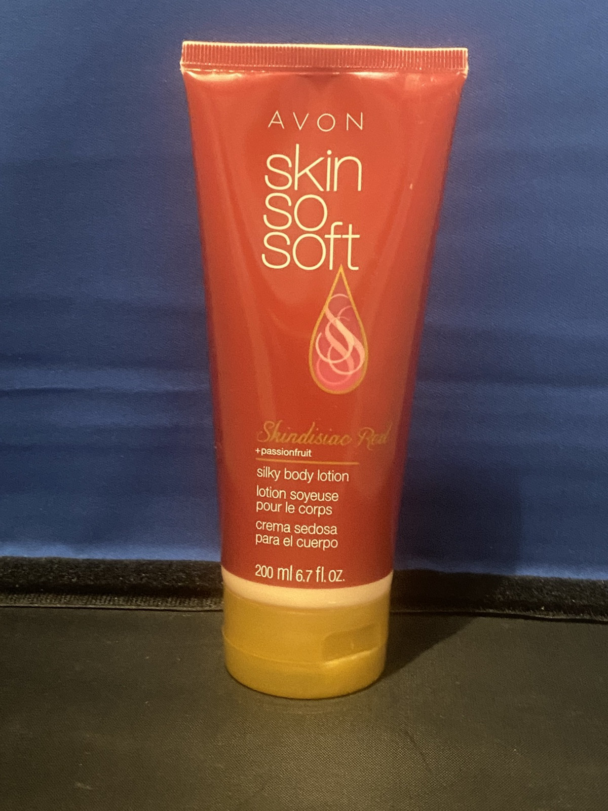 Avon Skin So Soft Skindisiac Red Passionfruit Silky Body Lotion 6.7 oz