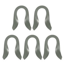 Quilling Strips Paper 600pcs 5mm 39cm Quilling Kits, Dark Grey