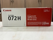 Genuine Canon 072H High Yield Black Toner Cartridge 5648C001 OEM New Sealed