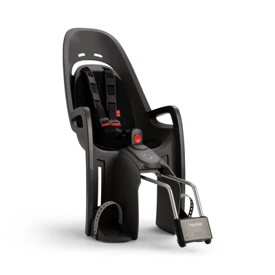 Hamax Zenith Fahrradsitz Kindersitz Fahrrad Grau Schwarz verstellbar Sitz 425