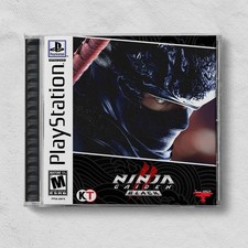 Ninja Gaiden 2: Black (PS5) Custom PS1 Inspired Jewel Case (NO DISC INCLUDED)