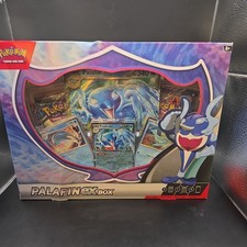 palafin ex box booster packs Pokemon the Palafin EX Box comes loaded with four booster packs Pokmon Palafin ex Box -