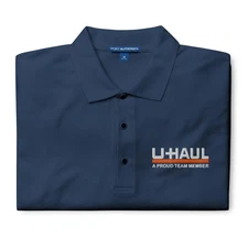 U-Haul A Proud Team Member Embroidered Men's Premium Polo