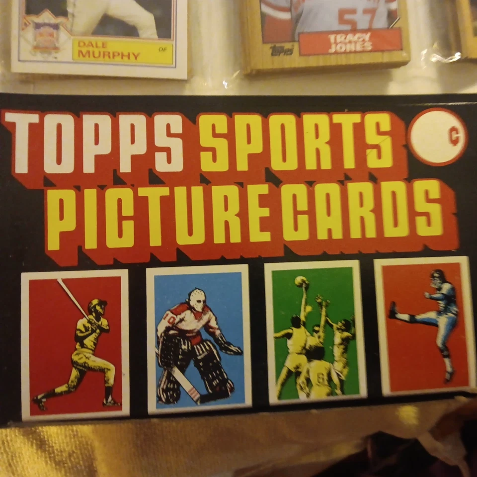 Caja Rak-Pak de béisbol Topps 1987 - Paquete de 24 paquetes/48 tarjetas boxeo original Foto 2 de 4