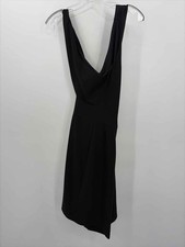 Pre-Owned Banana Republic Black Size 8 Knee Length Sleeveless Dress