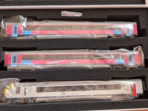 LS Models 43057 und 43058 SNCB Ouigo neu OVP 6 Wagen | Condition: Neu