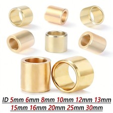 SHBZ Copper Bushing ID 5mm-30mm Oilless Self Lubricating Bearings Wear Resistant