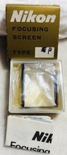 Nikon F Focusing Screen Type P In Case w/Box.