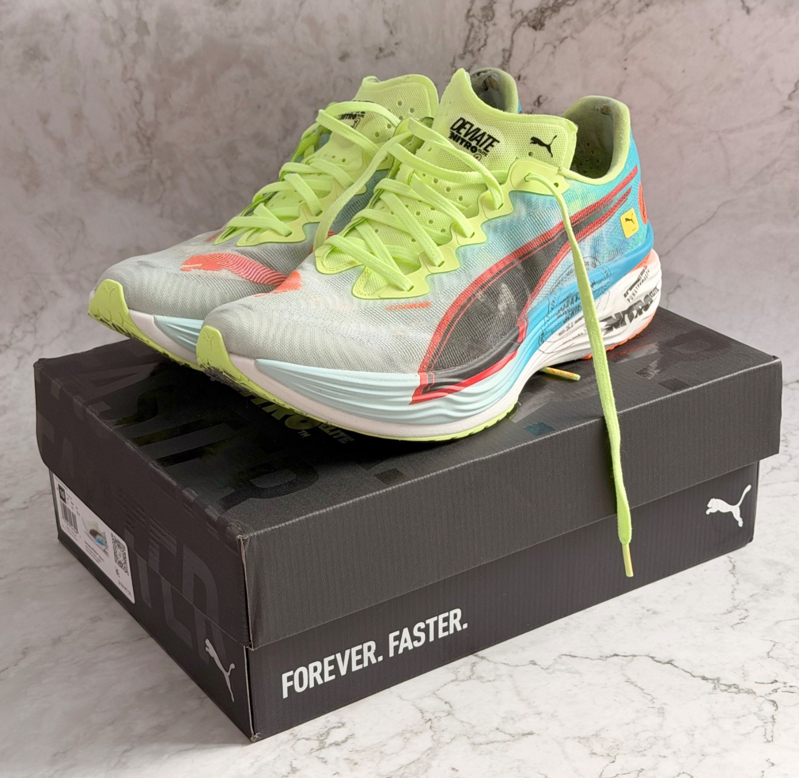 Puma Deviate Nitro Elite 3 Marathon Running Shoes - Men'S Size 10