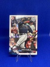 2018 Bowman Ronald Acuna Rookie card . rookie card picture