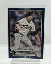 2022 Topps Update MacKenzie Gore Rookie Royal Blue Parallel RC #US294