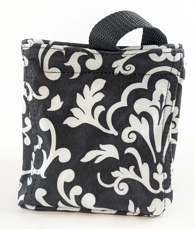 Thirty-One Littles Carry All Caddy Black Parisian Pop Small Tote Organizer Craft - Image 2 of 4