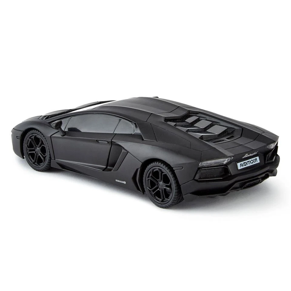 Lamborghini - Aventador Radio Controlled Car 1 24 Scale Black - New To - S300z - Image 3 of 4
