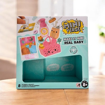 MGA s Miniverse Make It Mini Real BABY NURTURE Series 2 Display Box | NEW Empty