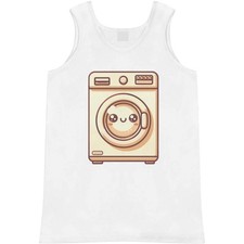'Cute Washing Machine' Adult Vest / Tank Top AV065095 