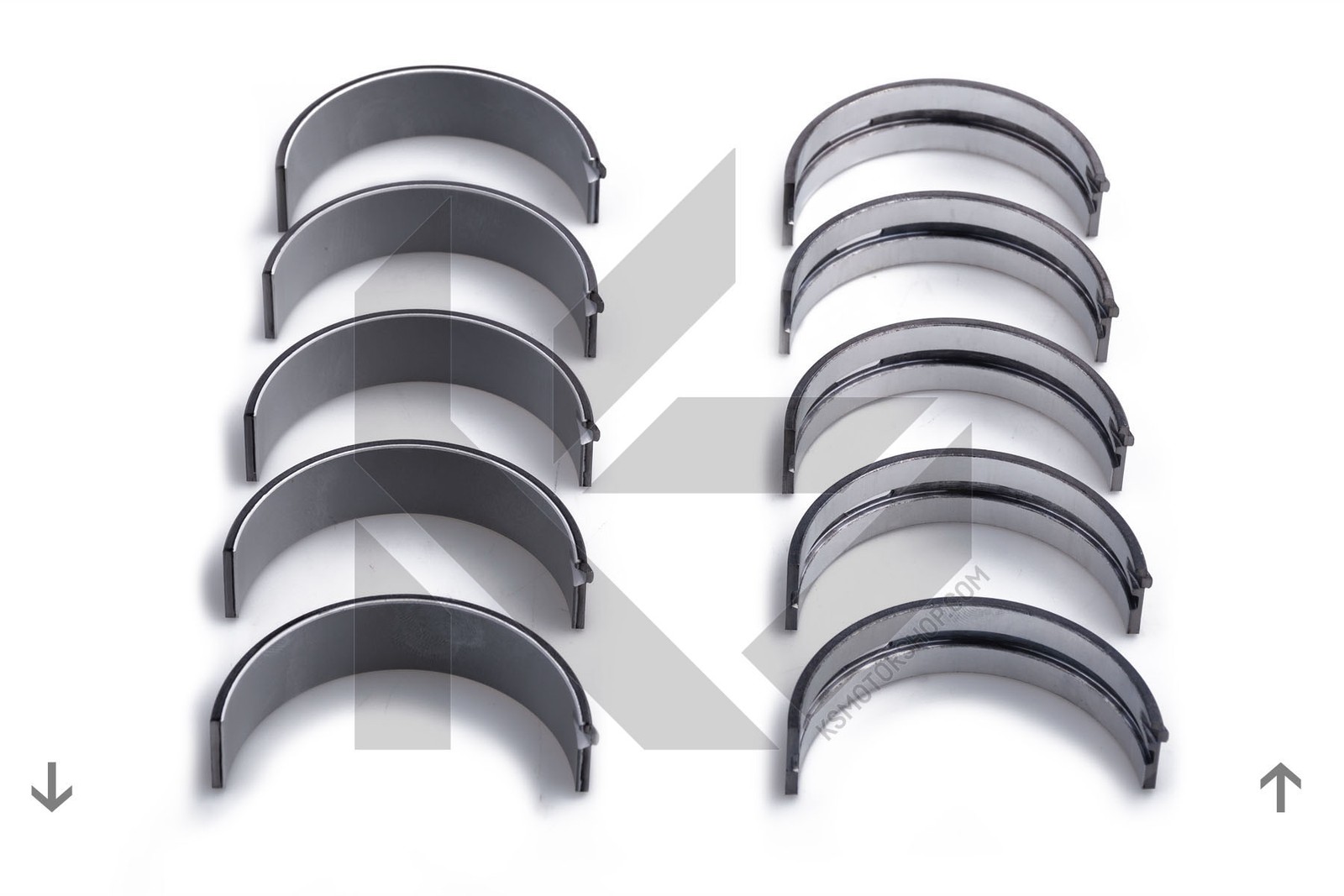 Coussinet de vilebrequin KOLBENSCHMIDT anti usure pour Mercedes-Benz 2.2 OM611.960