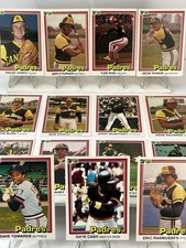 San Diego Padres 1981 Donruss Baseball Cards Lot NM SHARP Rick Wise Randy Jones