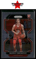 2021-22 Panini Prizm #166 Marko Simonovic Chicago Bulls