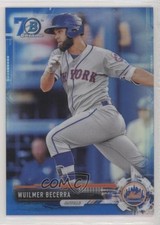 2017 Bowman Draft Chrome Blue Refractor 70th Anniversary Wuilmer Becerra 00bo