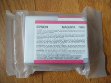 2015 GENUINE EPSON MAGENTA T5803 ULTRACHROME INK STYLUS PRO 3800 SEALED 80ml