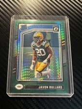 2024 Panini Donruss Optic Green Hyper Prizm Javon Bullard #246— GB Packers  (RC)