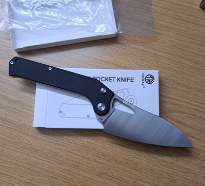 Tacray TK-FK01 Folding Pocket Knife  VG10 G10 Camping Knife Taschenmesser 25cm