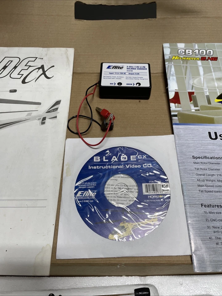 E-Flight Blade Cx Untested…. ￼(Read) - Image 4 of 4
